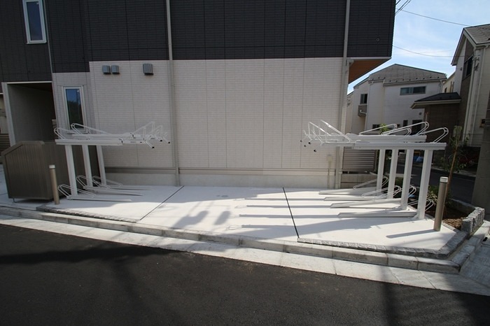駐車場　駐輪場です