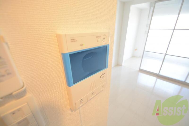 セキュリティ　ＴＶ付きインターホンなので安心です。