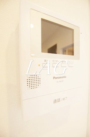 セキュリティ　モニター付きインターホンです。