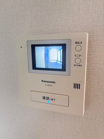 セキュリティ　同物件、別号室の写真です。