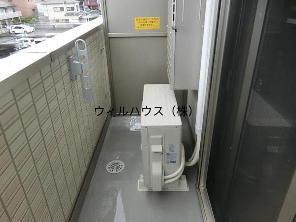 バルコニー　明るいです！