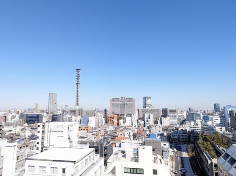 眺望　ガーデンアイル四谷