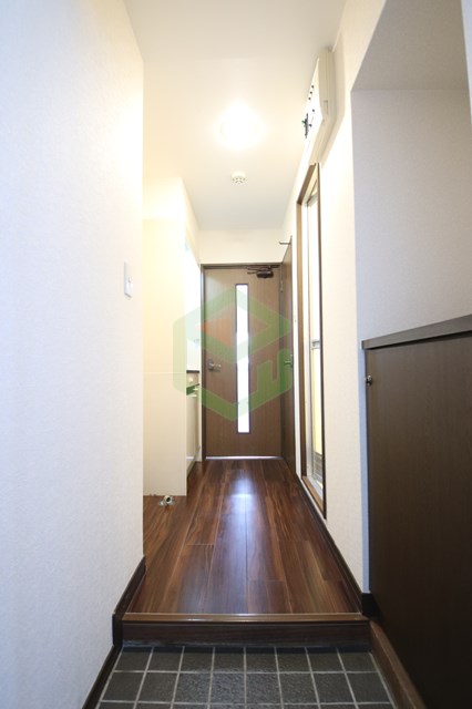 玄関　明るい玄関です