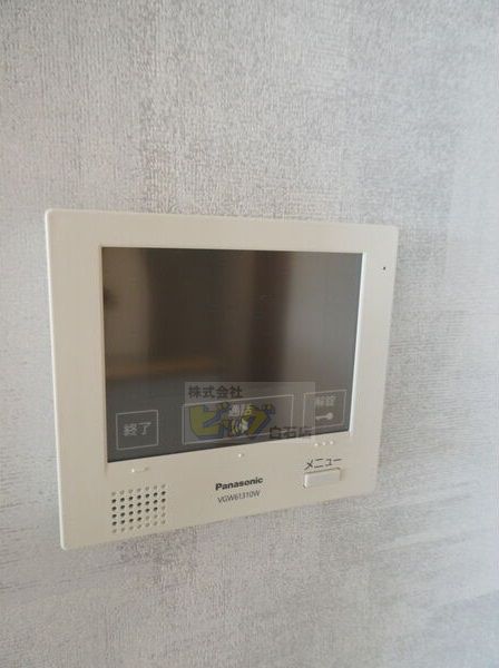 セキュリティ　モニター付きインターホン完備しています♪