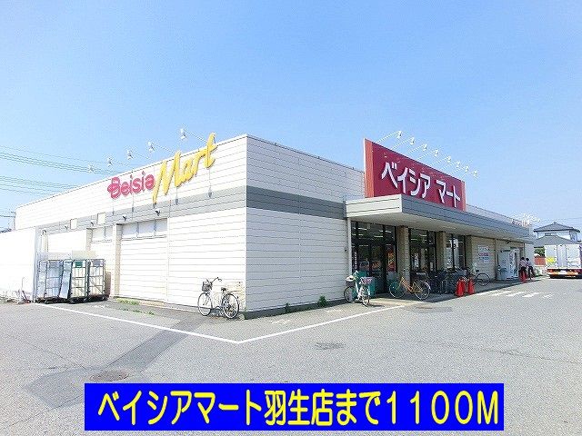 スーパー　ベイシアマート羽生店（スーパー）まで1100m