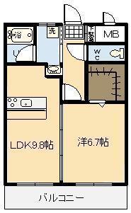 ラフェスタの間取り写真