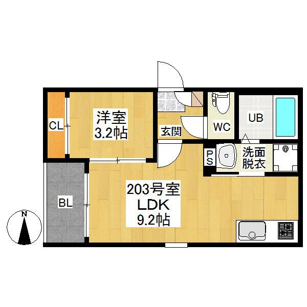 REGALEST豊田本町の間取り写真