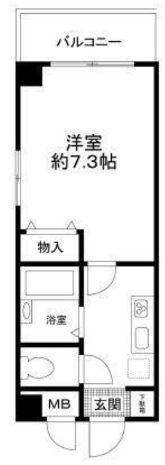 エクセレント新橋の間取り写真