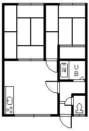 豊栄コーポの間取り