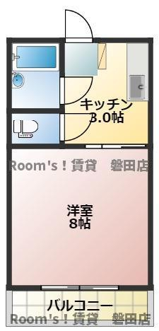 ロイヤル中泉の間取り