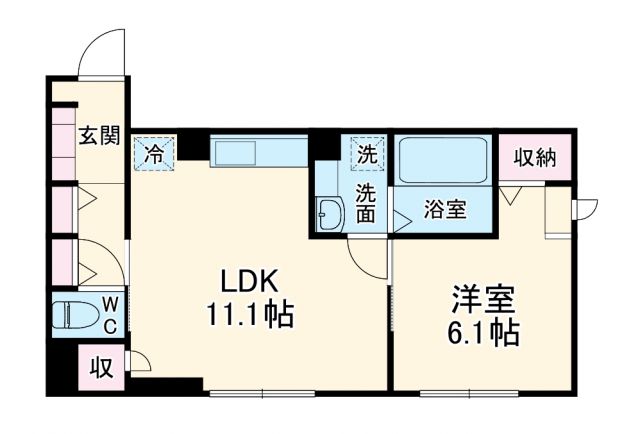 ライラック湘南IIの間取り