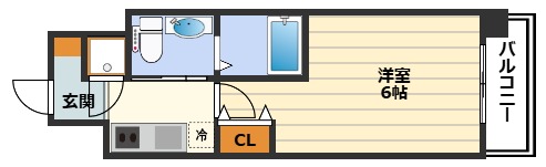 エスリード新梅田ノースポイントの間取り