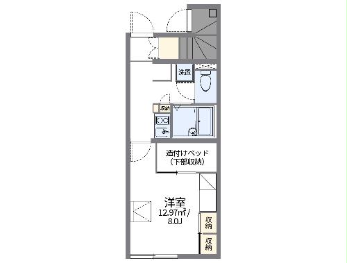 レオパレスエーデルハイムの間取り