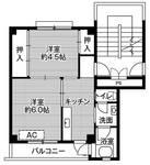 ビレッジハウス泉野4号棟の間取り