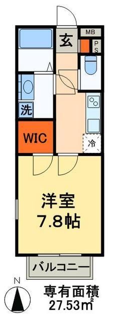 東京都足立区梅田４（アパート）の賃貸物件の間取り