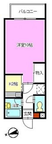 【広島市西区井口のマンションの間取り】