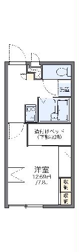 レオパレスサードの間取り