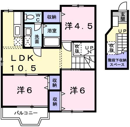 ガーデンハイムＮの間取り