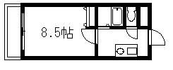 【エース弐番館の間取り】