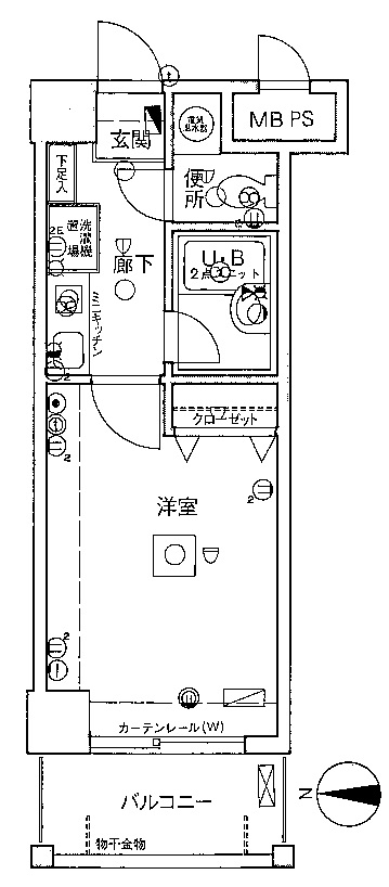 パサージュ横川の間取り