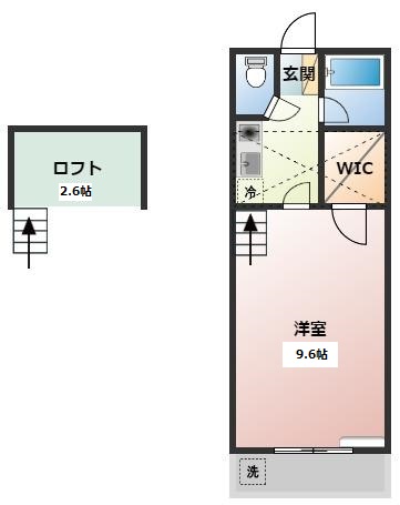 セザンヌ細谷の間取り