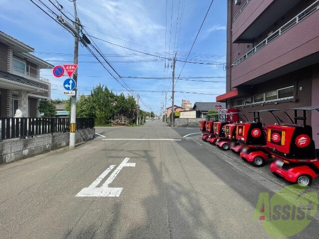 【三和コーポの駐車場】