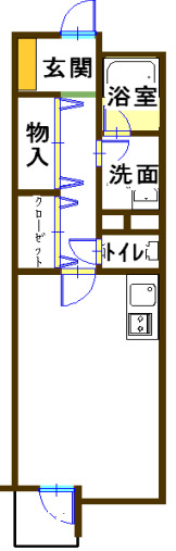 ヒューマンズ沖野上の間取り