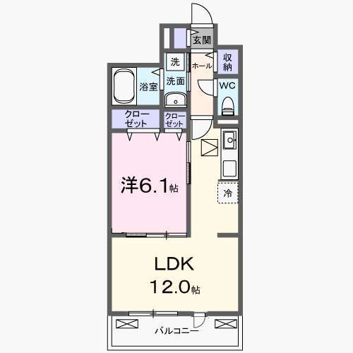 プルミエ　シェンの間取り