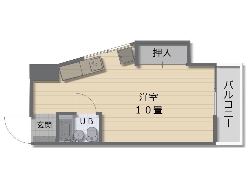 【アコアビル天文館の間取り】