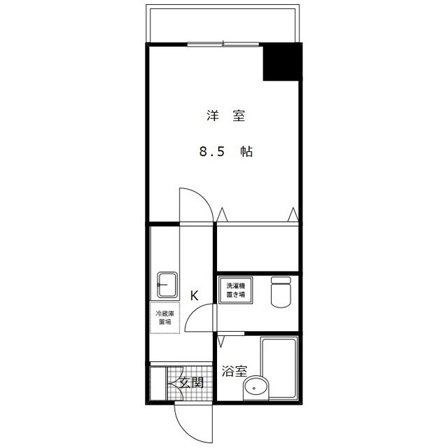 長町パリエの間取り