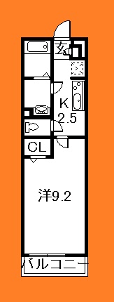 船橋市西船のアパートの間取り