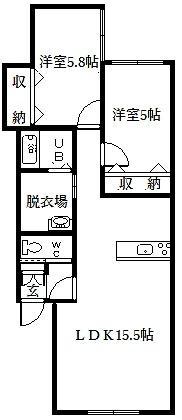 ＡｒｃｅII（アルセ）の間取り