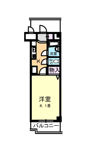 ロイヤル勝川の間取り