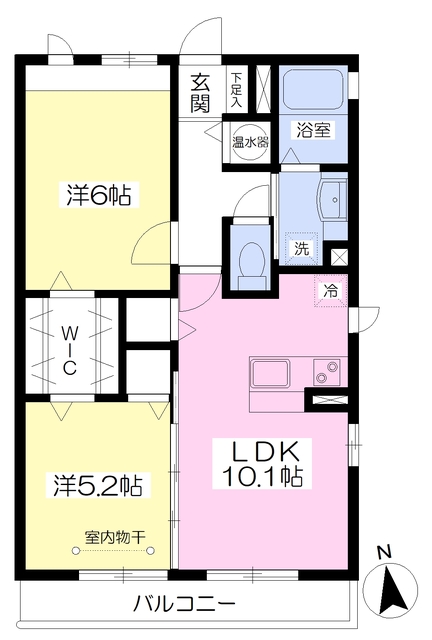 セレーノ　フォリアの間取り