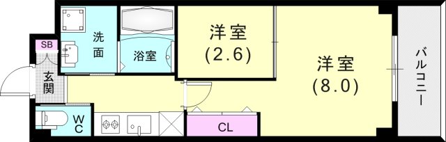 Ｖルネサンス大塚町の間取り