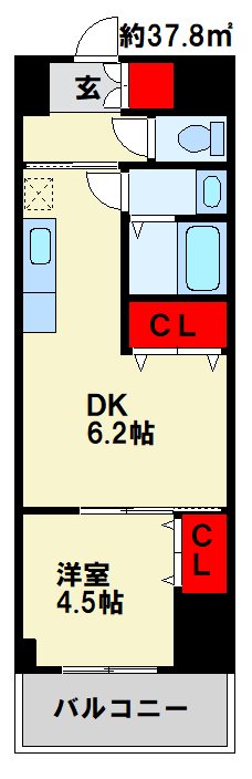 雅ビルの間取り