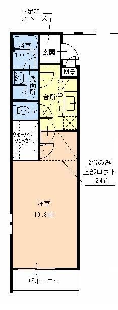 フジパレス北清水町I番館の間取り