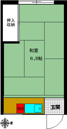 山文荘の間取り