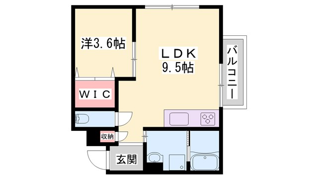 プレミール小野王子町の間取り