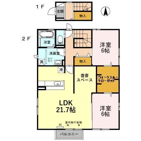 Ｔ－Ｒｏｏｍ（ティールーム）の間取り