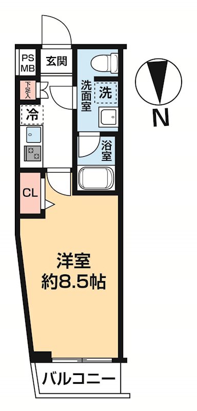 【ＭＡ ＲＯ羽田の間取り】