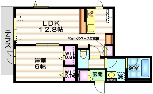 仮称）中央林間２丁目メゾンの間取り