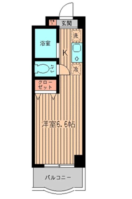 川崎市宮前区有馬のマンションの間取り