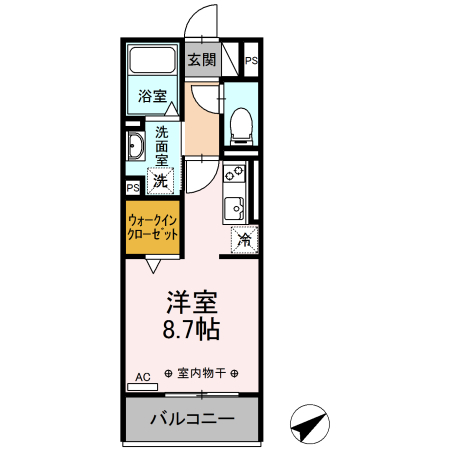 グランピュア土橋の間取り