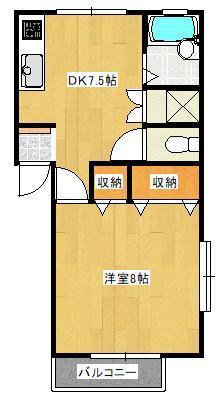 クリエイト木更津第３の間取り