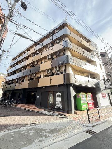 【大阪市東淀川区大桐のマンションの建物外観】