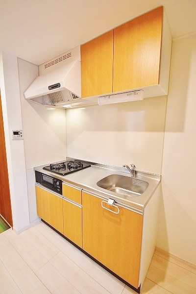 キッチン　★グリル付き2口システムキッチン★