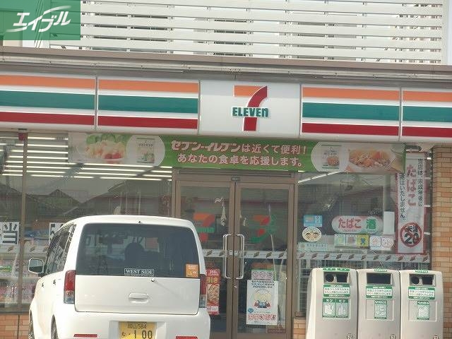 コンビニ　セブンイレブン岡山白石店（コンビニ）まで500m