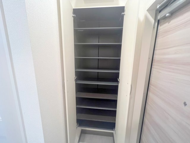 収納　女性にうれしい大きめのシューズボックス。