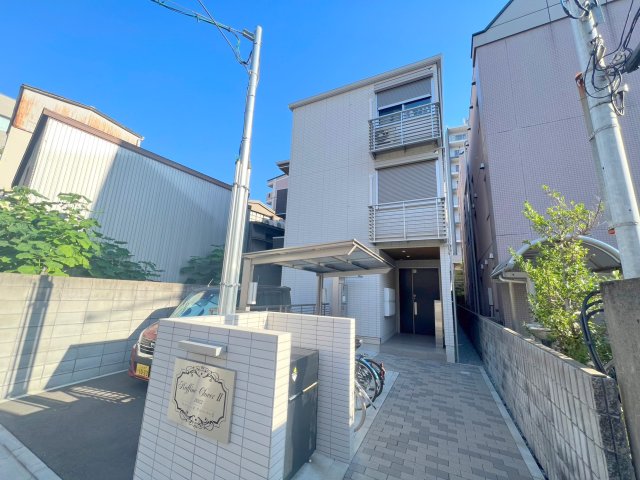 建物外観　なんと言ってもおしゃれなこの外観。